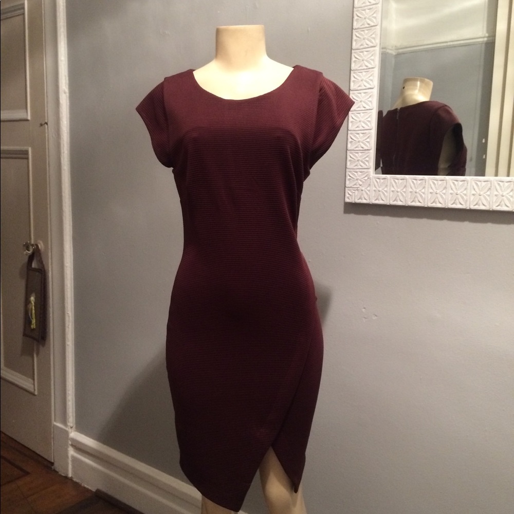 Bar III - Burgundy Dress